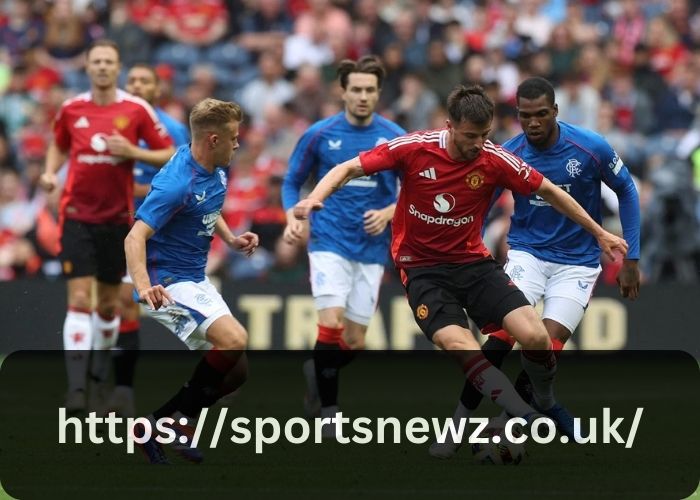 rangers f.c. vs manchester united f.c. lineups