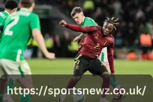 England National Football Team vs Belgium National Football Team Lineups