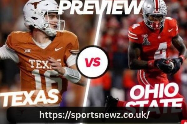 Texas Longhorns Football Vs Ohio State Buckeyes Football Match Player Stats